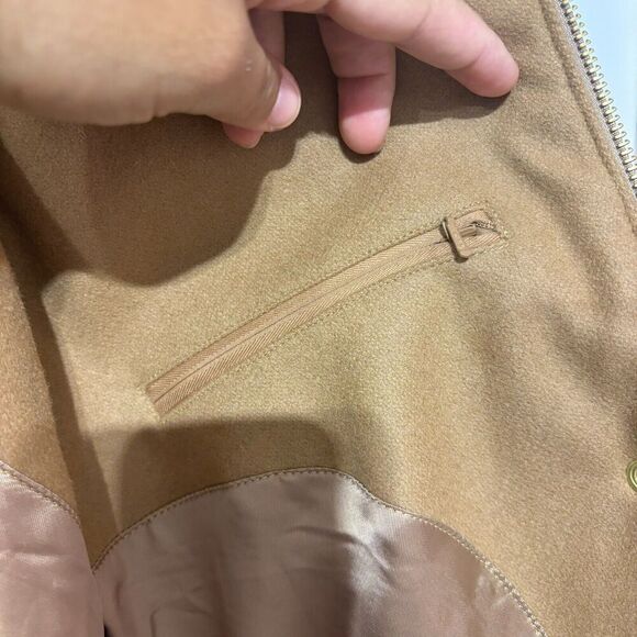 Risk Women's Long Waistcoat Large Tigers eye Large Solid Sleeveless Full Zip - Picture 8 of 14